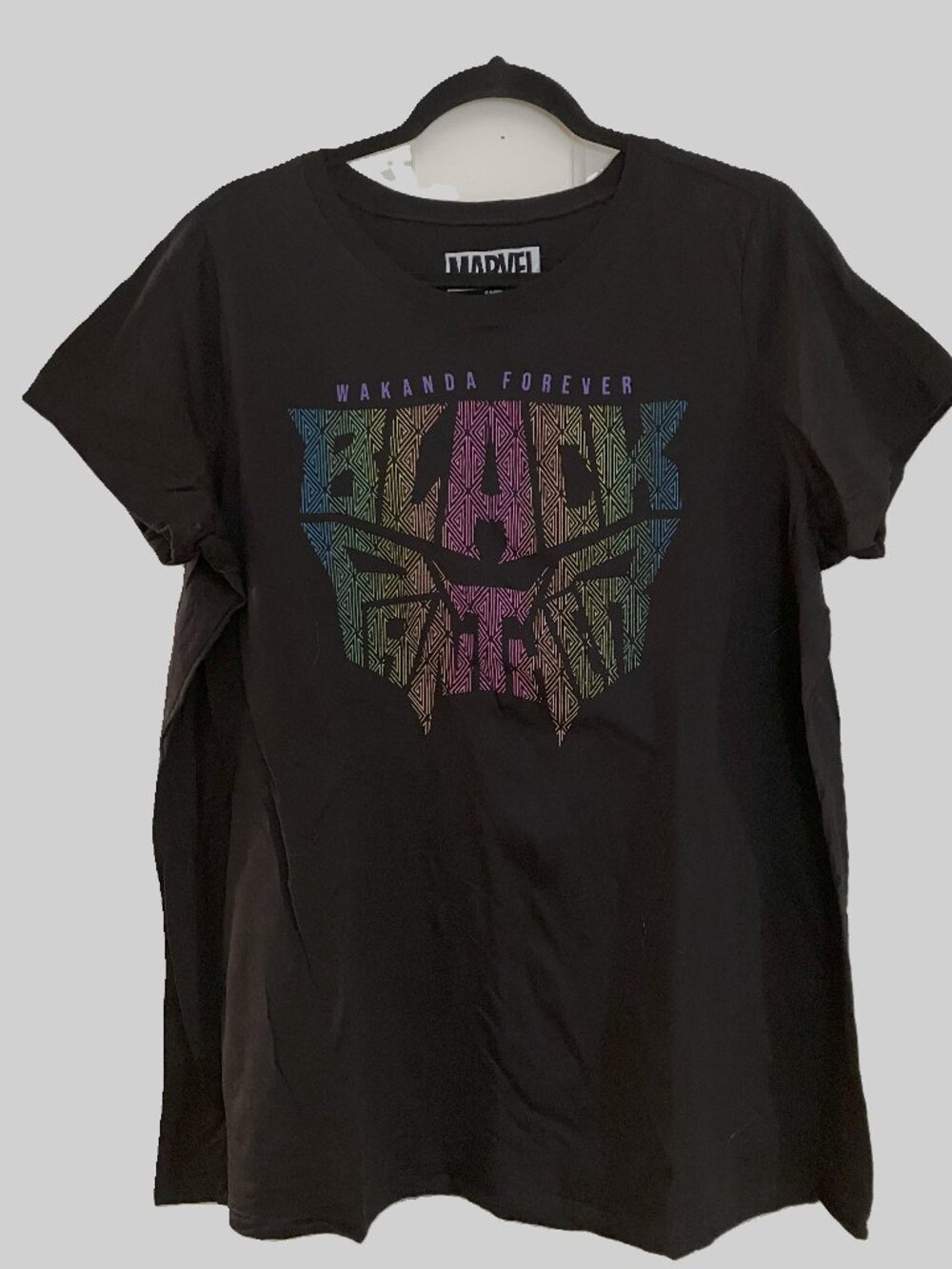 Torrid Size 2 (18-20) MARVEL Black Panther Short Sleeve T-Shirt NWT